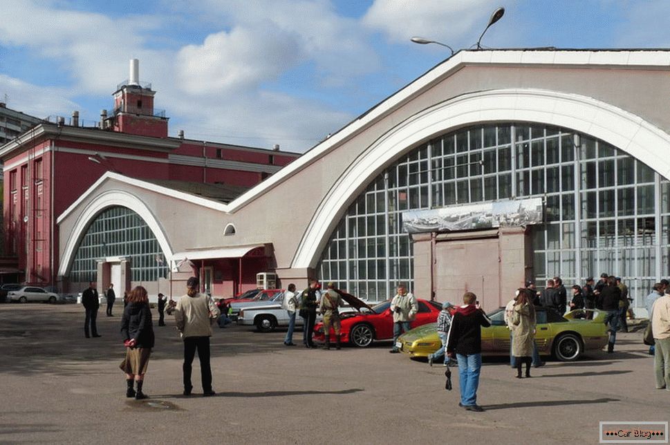 Retro autók múzeuma a Rogozhsky Val