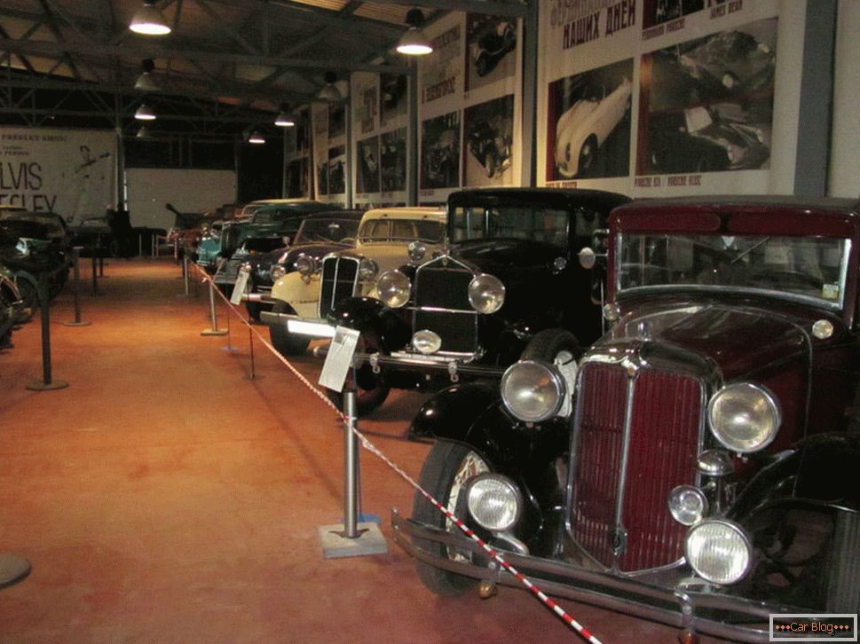 Zelenogorskban a retro autók múzeuma