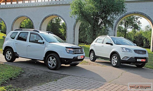 Renault Duster és SsangYong Actyon - két olcsó SUV