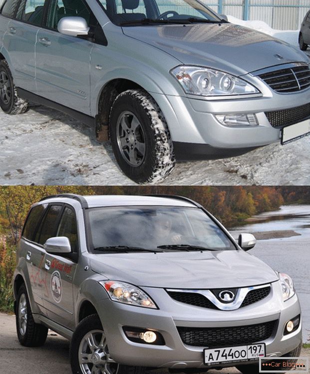 Автомобили Nagy Fal Hover H5 и SsangYong Kyron - современные внедорожники от азиатских производителей