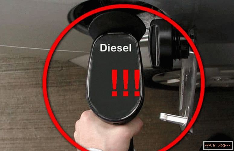 hogyan fog viselkedni az autó, ha a dízel helyett benzint töltenek