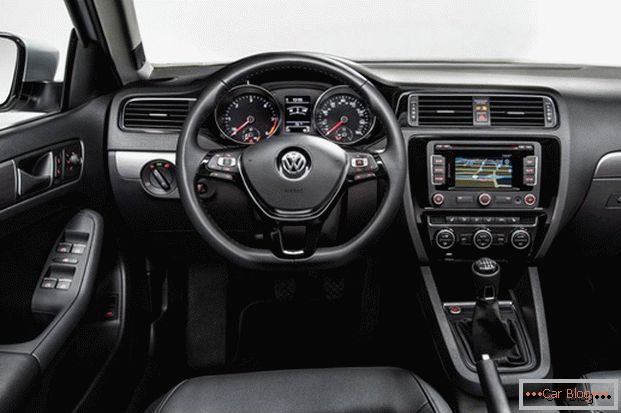 A kabinban az autó Volkswagen Jetta
