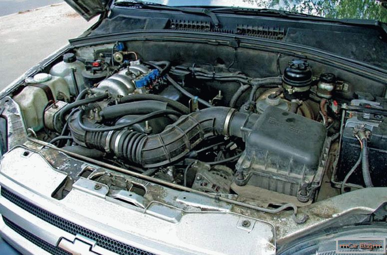 Chevrolet Niva motor kapacitása