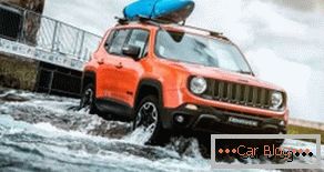 Jeep Renegade vesz részt rafting 3