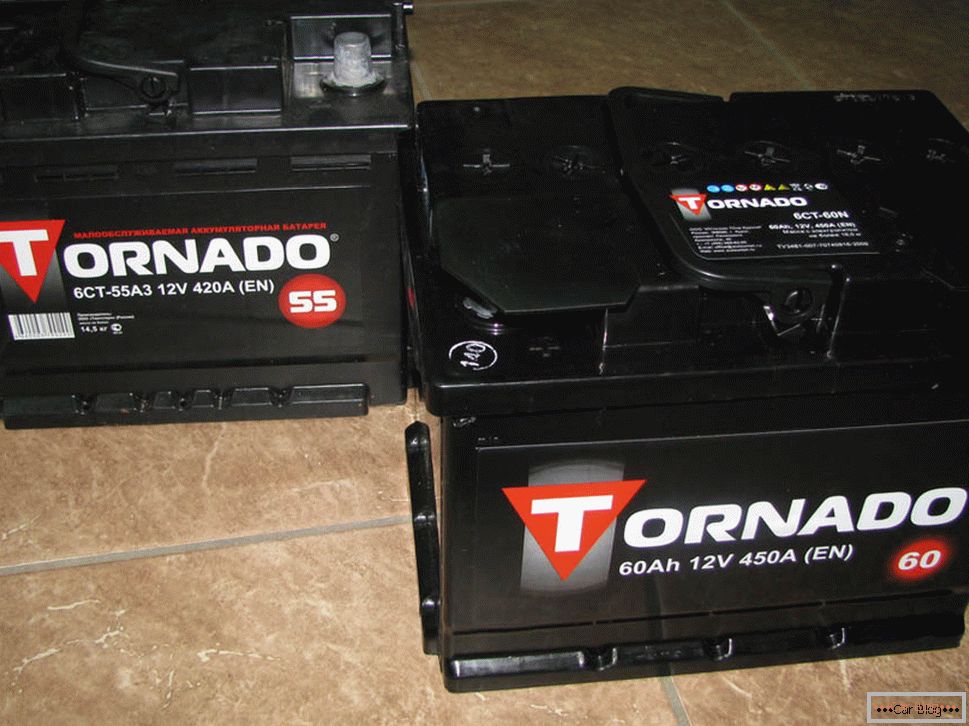 Lead Tornado akkumulátor típus