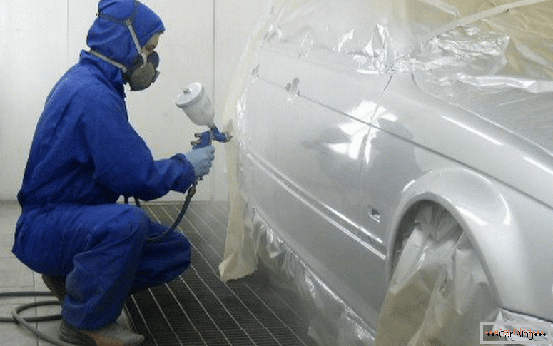 Hogyan működik a fényképezőgép az autók festéséhez?