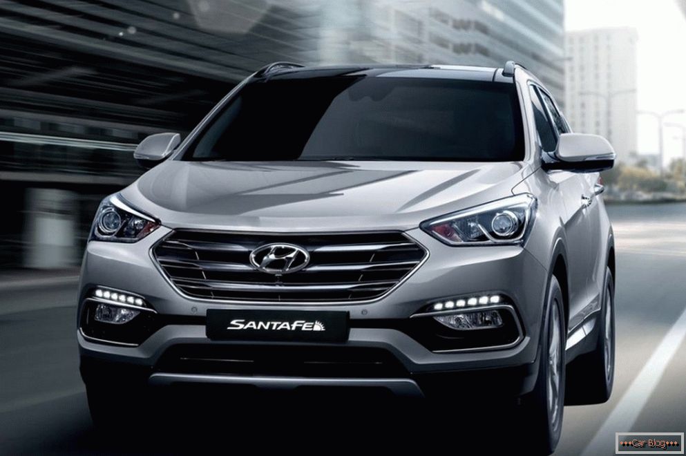 Корейцы рассекретили átalakított Hyundai Santa Fe