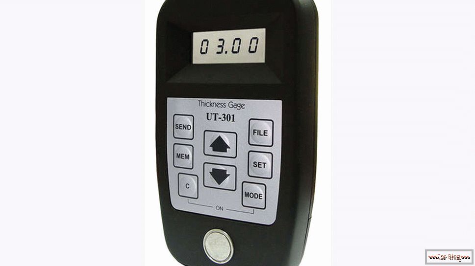 Ultrahangos típusú vastagságmérő