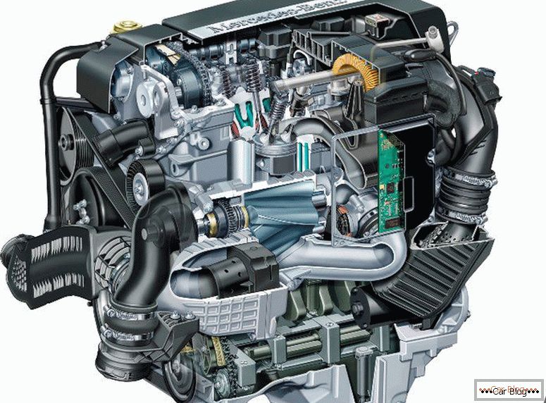Mercedes-Benz W203 benzinmotor