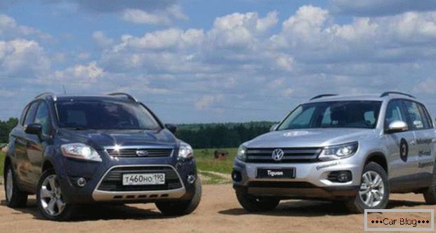 Ford Kuga és a Volkswagen Tiguan - olyan kombinációk, amelyek kombinálják a stílust és a megbízhatóságot
