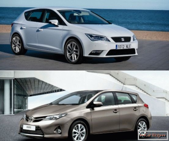 Сравнение Toyota Auris и Seat Leon