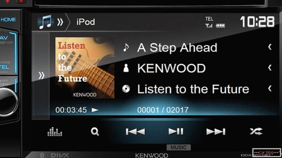 rádió Kenwood ddx4017btr