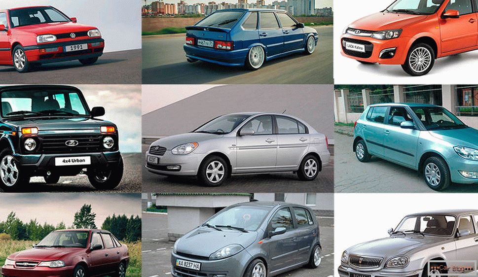 Legjobb autók akár 150.000 rubel