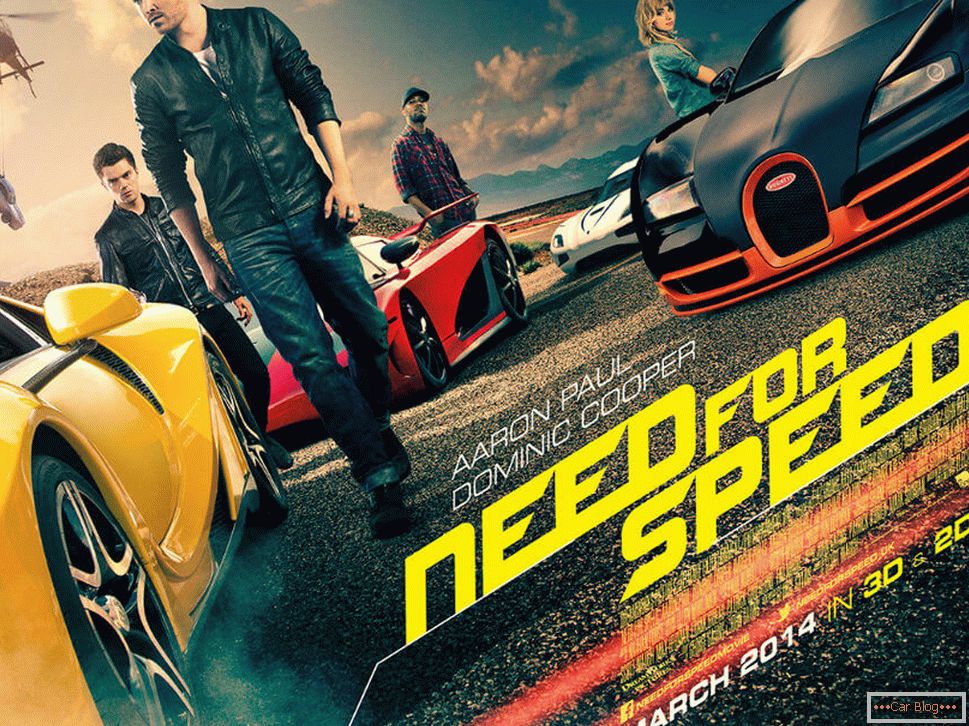 Poszter a Need for Speed ​​filmhez