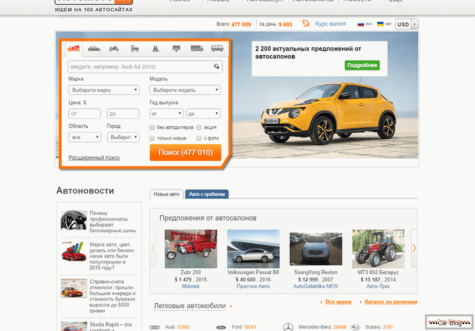 Autóipari webhely