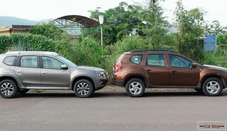 mi a különbség a Renault Duster és a Nissan Terrano között?