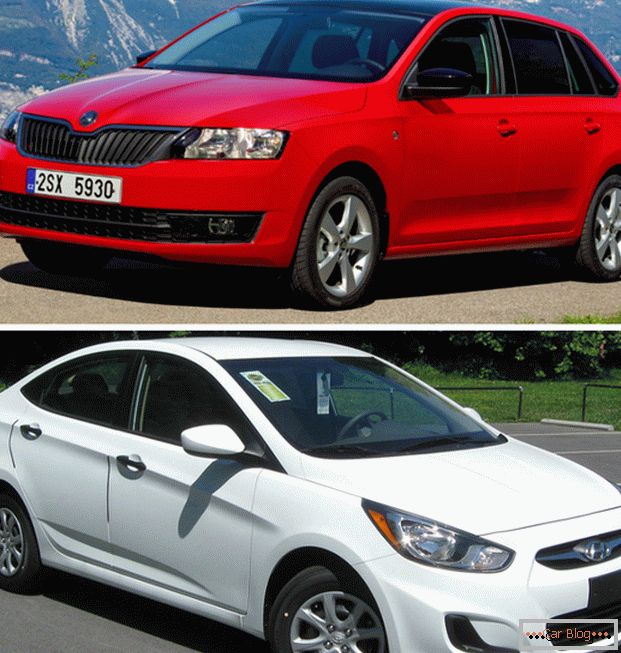 Skoda Rapid és a Hyundai Solaris - melyik autó lesz jobb?