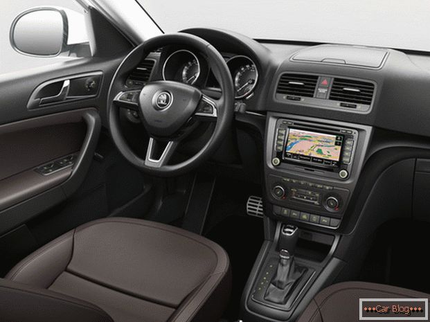 A Škoda Yeti kényelmes és praktikus szalonban büszkélkedhet