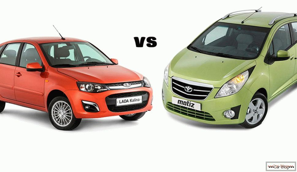 Melyik autót választani: Daewoo Matiz vagy Lada Kalina