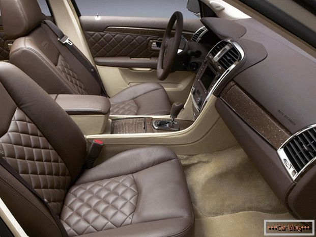 Cadillac SRX autó belső