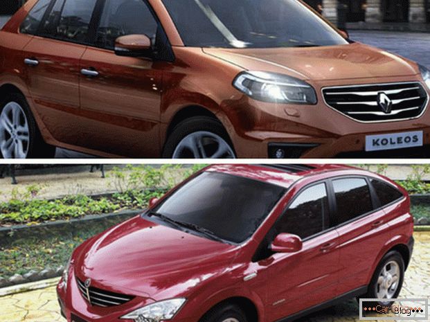 Autók összehasonlítása Renault Koleos és SsangYong Actyon