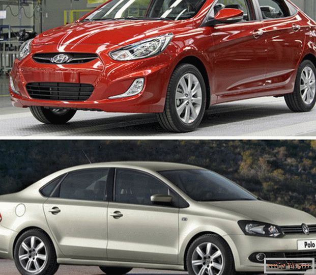A Hyundai Solaris és a Volkswagen Polo autók összehasonlítása