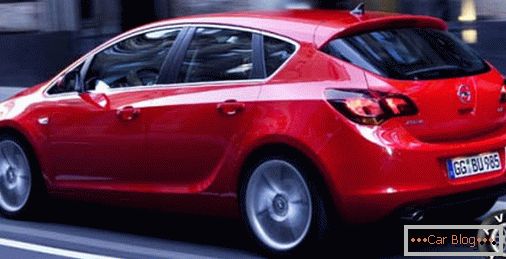 Opel Astra Hatchback műszaki adatai