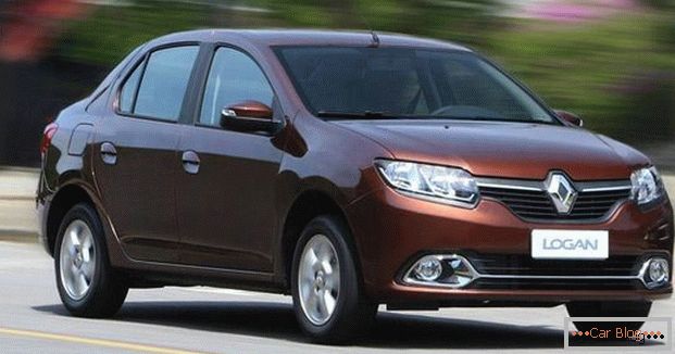 megjelenés автомобиля Renault Logan