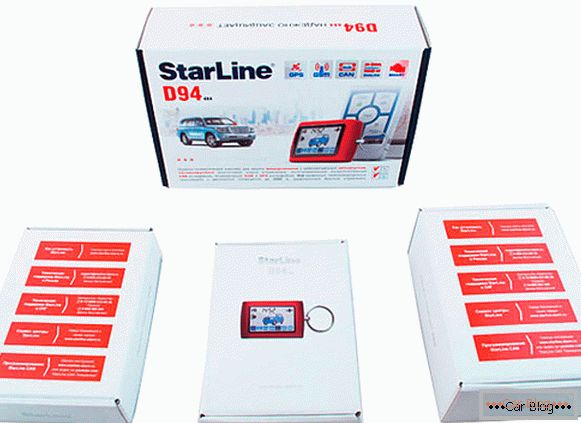 Vezető autó riasztó StarLineD94 GSM / GPS